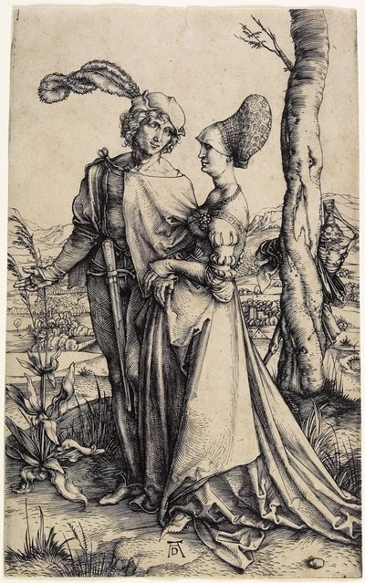 The Promenade, c. 1496 by Albrecht Dürer