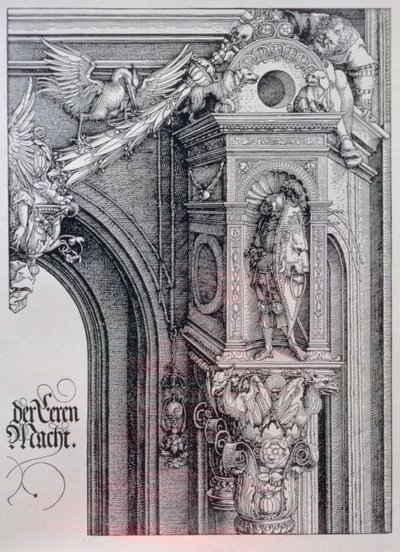 The Triumphal Arch of Emperor Maximilian I (detail) by Albrecht Dürer