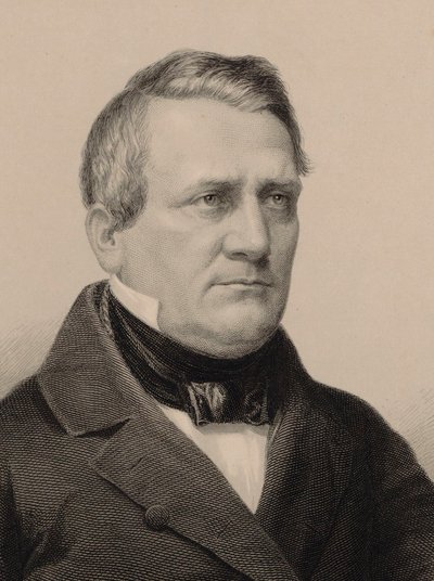 Portrait of the Composer Franz Lachner by Albrecht Fürchtegott Schultheiss