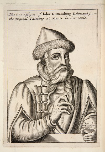 John Guttemberg by Albrecht Mentz