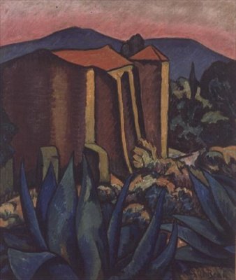 The End of an Afternoon in Provence by Alcide Marie Le Beau