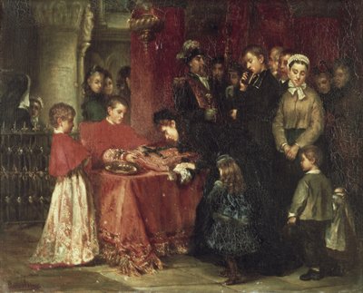 The Adoration of the Cross by Alejandrina Aurora de Gessler de la Croix