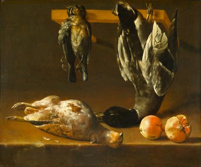 Still Life with Fowl and Pomegranates, c.1620-1640 by Alejandro de Loarte
