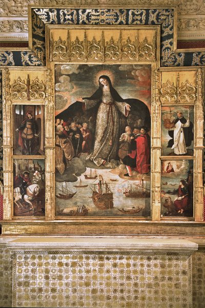 Altarpiece of the Virgin of the Navigators by Alejo Fernandez