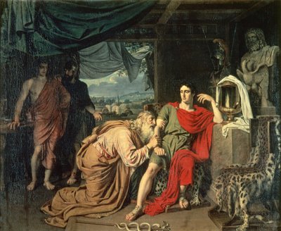 King Priam Begging Achilles for the Return of Hector