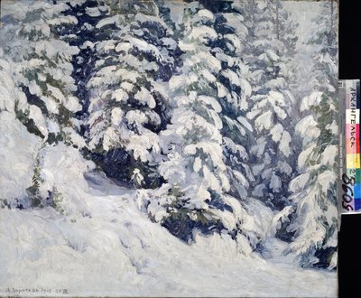 Forest in Winter by Aleksandr Alekseevich Borisov