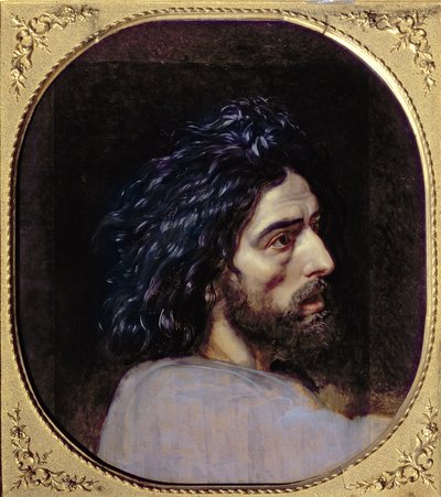 Head of John the Baptist, Study for 