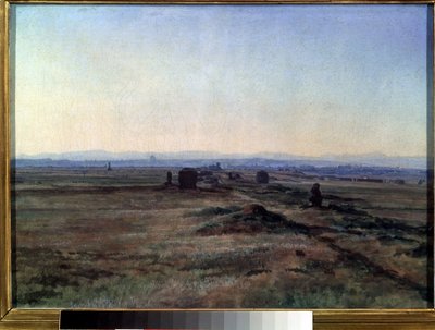 View of the Via Appia at Sunset (1845) by Aleksandr Andreevich Ivanov