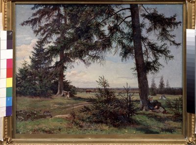 A Summer Day by Aleksandr Ivanovich Morozov
