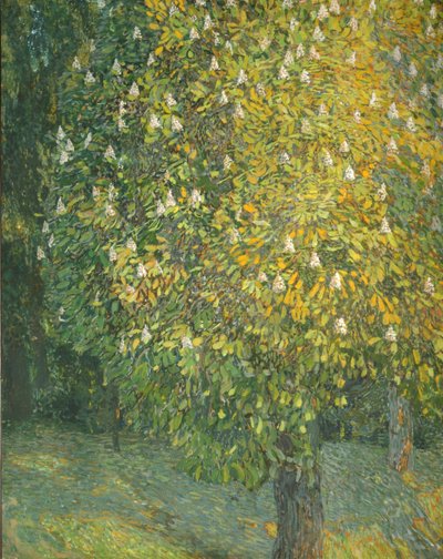 Blooming Chestnut Tree by Aleksandr Jakovlevic Golovin