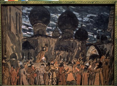 Stage design for the opera 