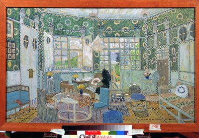 Stage Design for the Theatre Play Little Eyolf by H. Ibsen by Aleksandr Jakovlevic Golovin