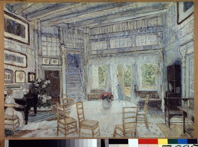 Stage Design for the Opera The Magic Mirror by A. Koreshchenko by Aleksandr Jakovlevic Golovin