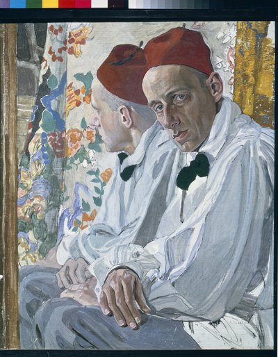 Portrait of the Producer Vsevolod Meyerhold by Aleksandr Jakovlevic Golovin