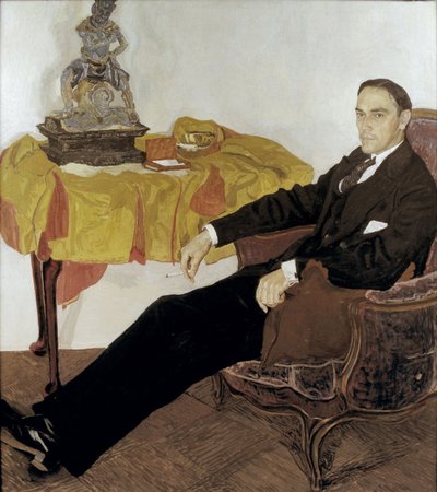 Portrait of Michail Ivanovich Tereshchenko by Aleksandr Jakovlevic Golovin