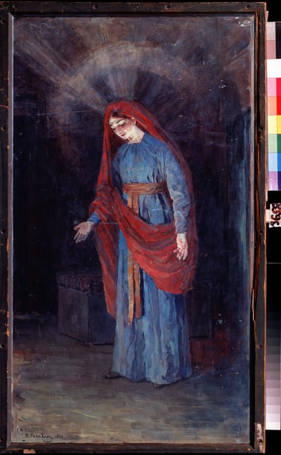 Virgin of the Annunciation by Aleksandr Jakovlevic Golovin