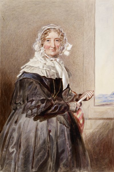 Portrait of Marie-Amélie, Queen of France by Aleksandr Pavlovich Bryulov