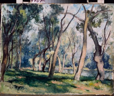 A Grove by Aleksandr Vasilievich Shevchenko