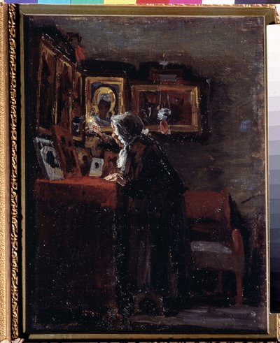 Before a Religious Feast by Aleksei Fyodorovich Afanasyev