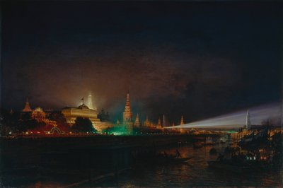 Illumination of the Moscow Kremlin by Aleksei Petrovich Bogolyubov