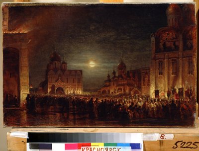 Easter Matins by Aleksei Petrovich Bogolyubov