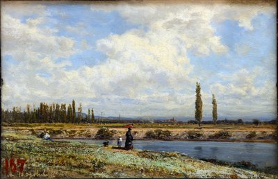 Vichy. Banks. Noon by Aleksei Petrovich Bogolyubov