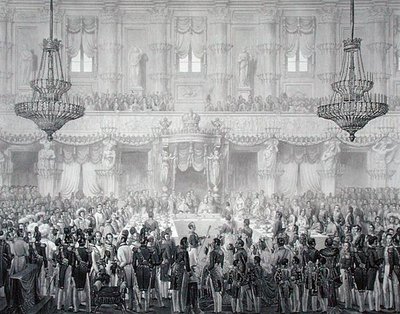 State Banquet to Mark the Occasion of the Coronation of Ferdinand I by Alessandro (after) Sanquirico