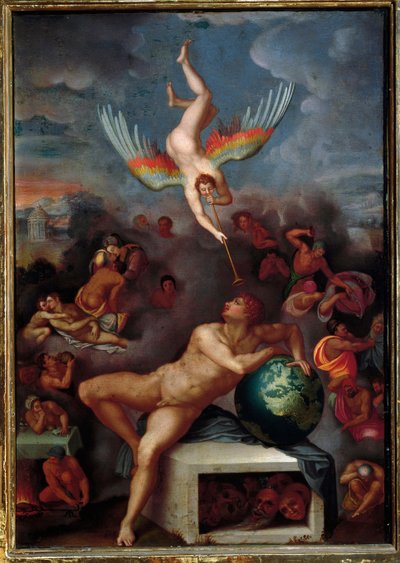 Allegory of Human Life. Painting, circa 1590 by Alessandro Allori