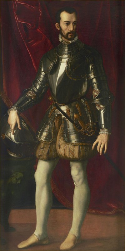 Portrait of Francesco I de Medici, Grand Duke of Tuscany by Alessandro Allori