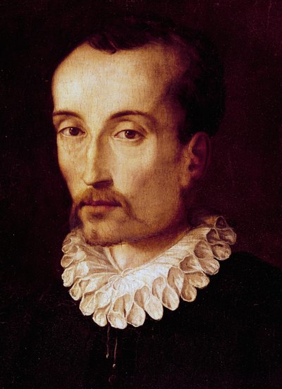 Portrait of Torquato Tasso by Alessandro Allori