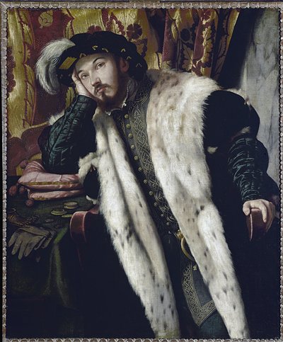Portrait of the Count Cesareso by Alessandro Bonvicino Moretto