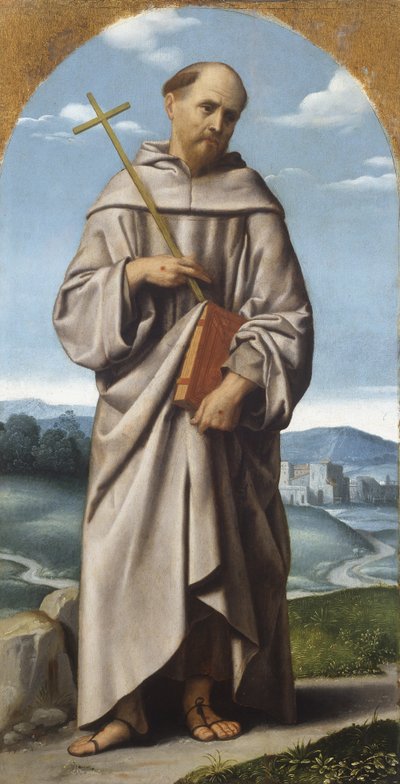 St. Francis by Alessandro Bonvicino Moretto
