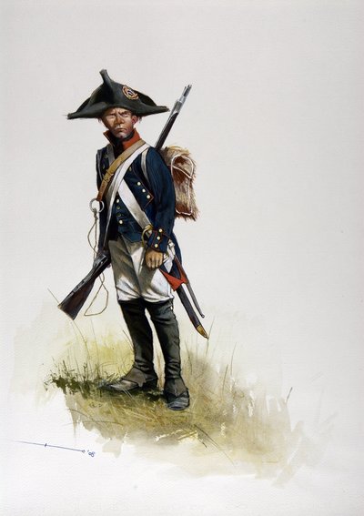 Gunner Soldier of the Great French Napoleonic Army by Alessandro Lonati