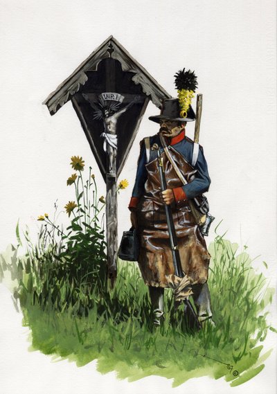 First Empire: pioneer soldier of the Austrian army by Alessandro Lonati