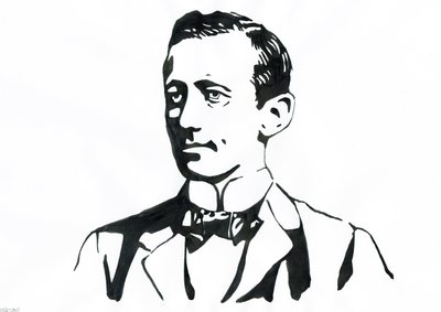 Portrait of Guglielmo Marconi by Alessandro Lonati