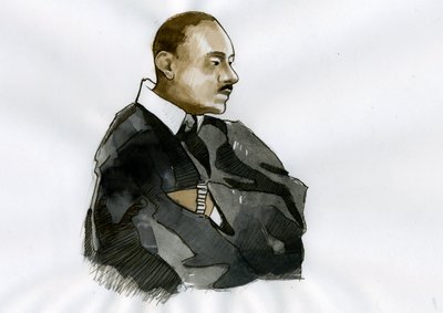 Portrait of Pastor Martin Luther King by Alessandro Lonati
