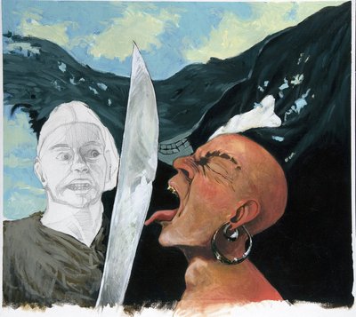 Portrait of a Pirate Defying His Opponent
