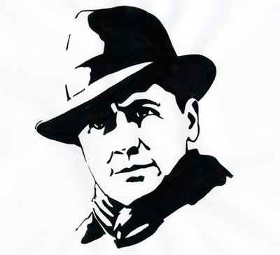 Portrait of Jean Moulin by Alessandro Lonati