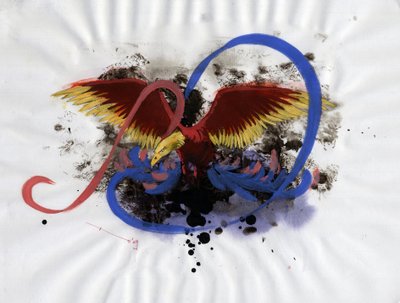 Representation of the phoenix in Chinese, Persian, Greek, and Roman mythologies by Alessandro Lonati