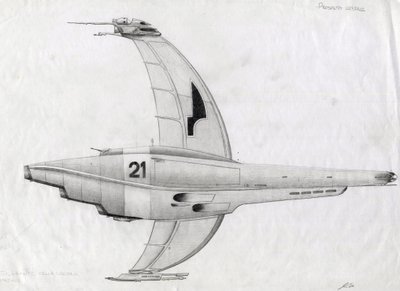Science fiction illustration: spacecraft for the conquest of space by Alessandro Lonati