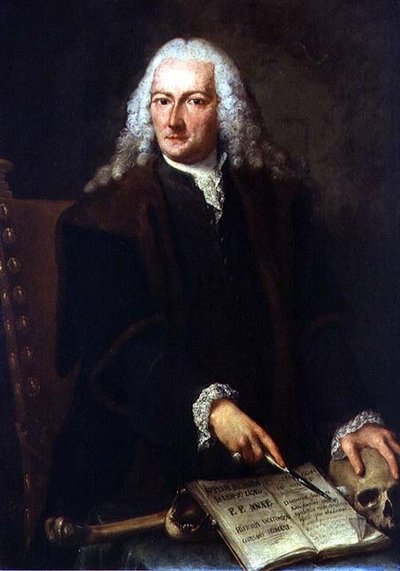 Portrait of Giuseppe Pellegrini by Alessandro Longhi