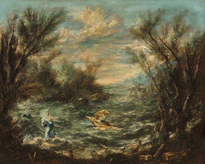 Christ at the Sea of Galilee, c. 1740 by Alessandro Magnasco