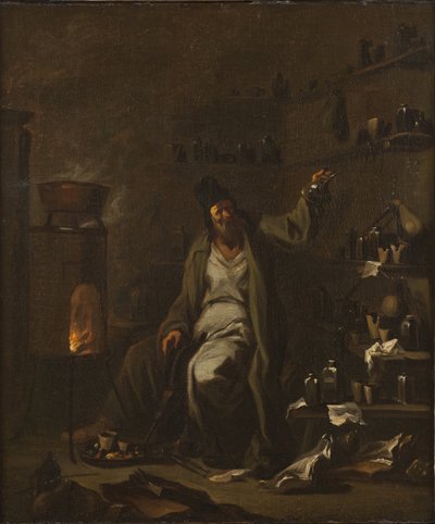 An Alchemist by Alessandro Magnasco