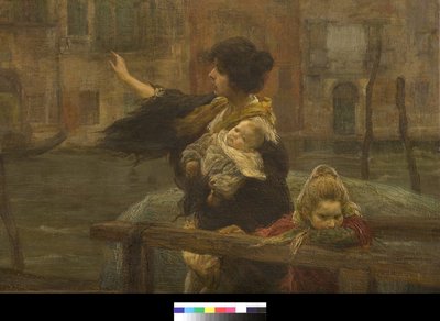 The Crossing or The Departure of the Sailor by Alessandro Milesi