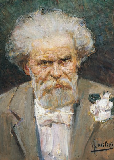 Portrait of the Italian Poet Giosue