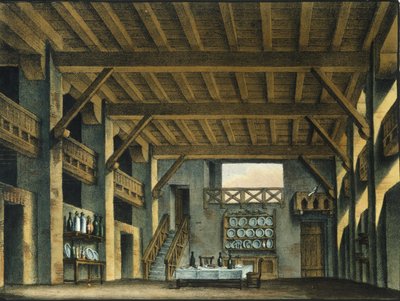 Scenography for the opera 
