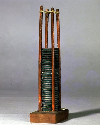 The Pile of Alessandro (Alexander) Volta. Museum of Science and Technology, Milan by Alessandro Volta