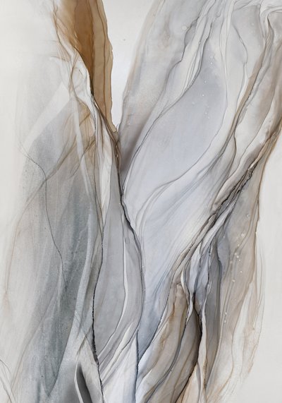 Serene Abstract Movement by Alevtina Shelest