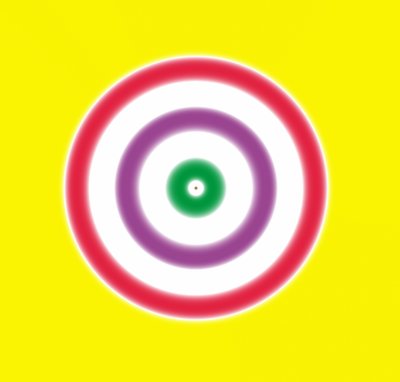 Note as a target by Alex Caminker