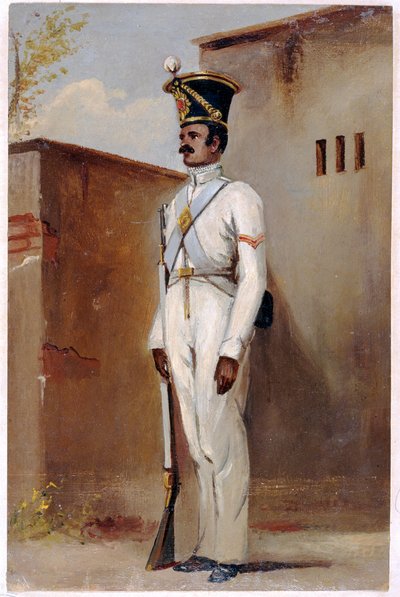Lance Naik, 66th Bengal Native Infantry, 1842 by Alex Hunter
